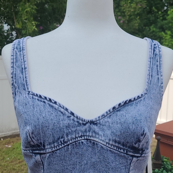 Culpos X INC Demin Bodysuit - Picture 3 of 7